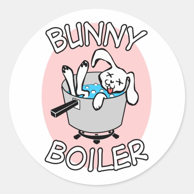 Bunny Boiler Sticker (Front)