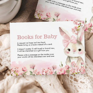 Bunny Books For Baby Enclosure Card