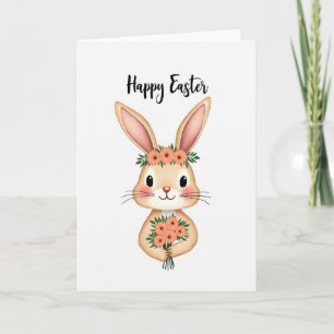 Bunny Bouquet Easter Card