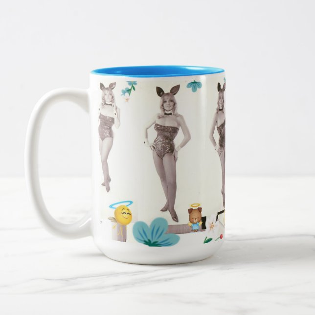 Bunny Bubbles Coffee Mug (Left)