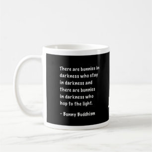 Bunny Buddhism "Bunnies in Darkness" Mug