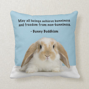 Bunny Buddhism Lop Bunny Pillow