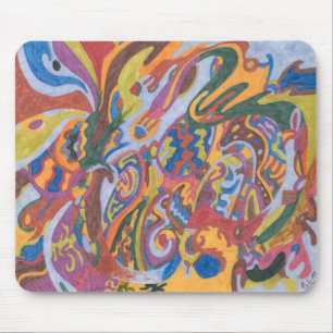 Bunny Bunny Hop Hop Mouse Pad