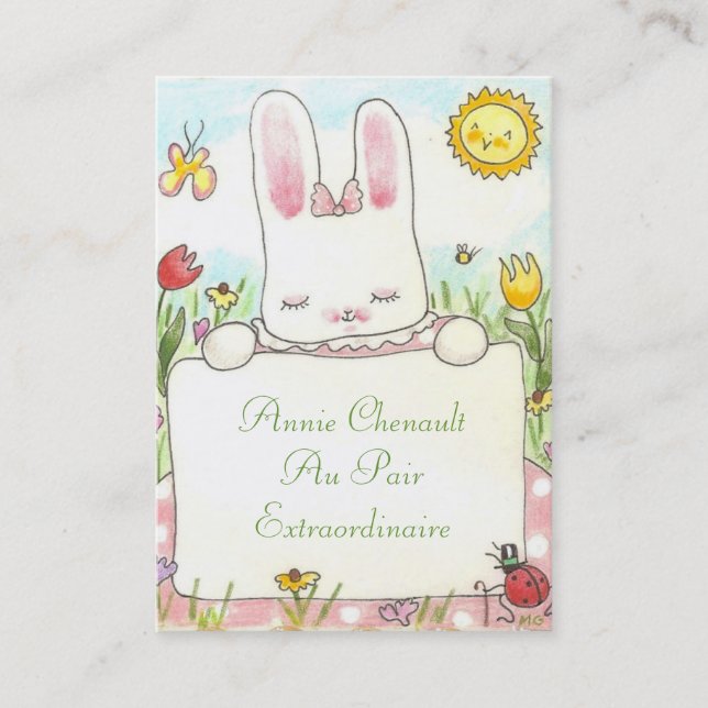 Bunny Business Card (Front)