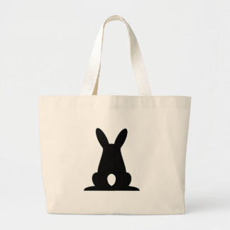 Bunny Butt Large Tote Bag