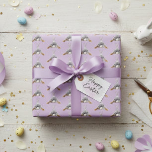 Bunny Butt Tail Funny Cute Easter Spring Wrapping Paper