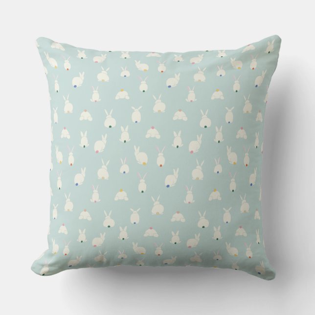 Bunny Butts Cushion (Front)