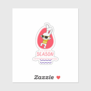 Bunny Cartoon Cute Animal Hunting Rabbit