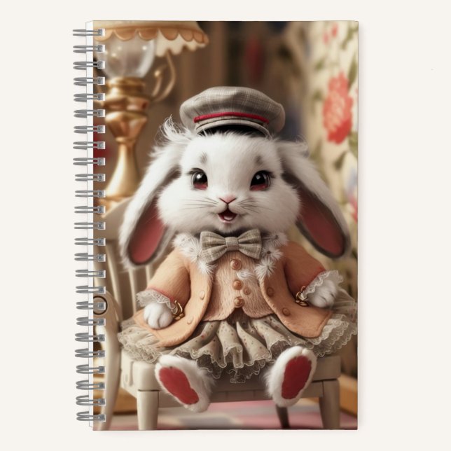 Bunny cavalcade  notebook (Front)
