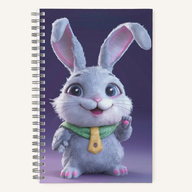 Bunny cavalcade  notebook (Front)