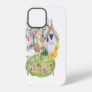 Bunny Celebrates Easter Day iPhone 12 Pro Case
