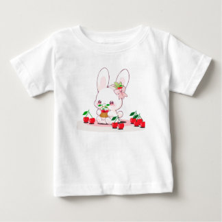 Bunny & Cherries: Sweet Harmony collection! 🍒🐰 Baby T-Shirt