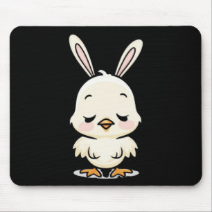 Bunny Chick Sticker2  Mouse Pad