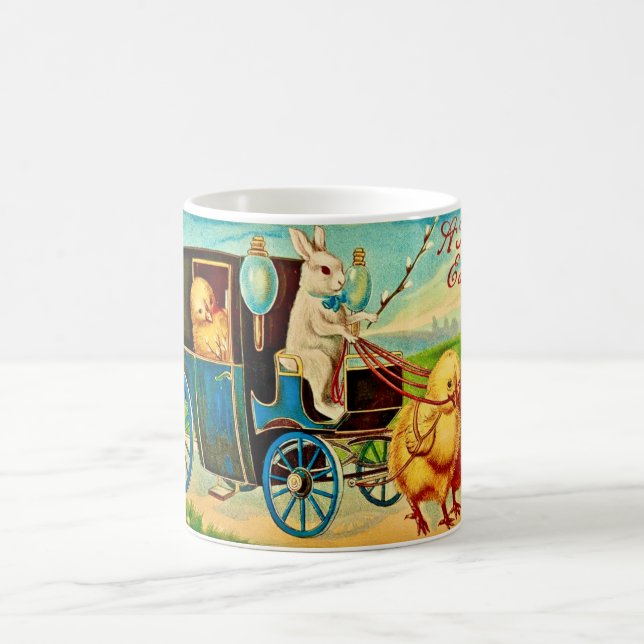 Bunny & Chicks Delivery Mug (Center)