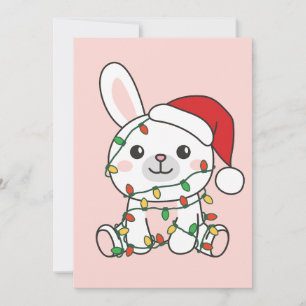Bunny Christmas Winter Animals Holiday Bunnies