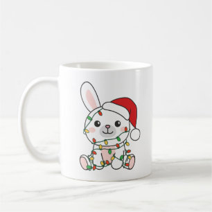 Bunny Christmas Winter Animals Holiday Bunnies Coffee Mug