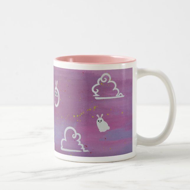"Bunny clouds" mug (Right)