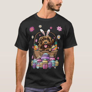 Bunny Cockapoo Dog Happy Easter Day Lover Egg Hunt T-Shirt