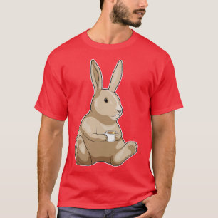 Bunny Coffee Cup T-Shirt