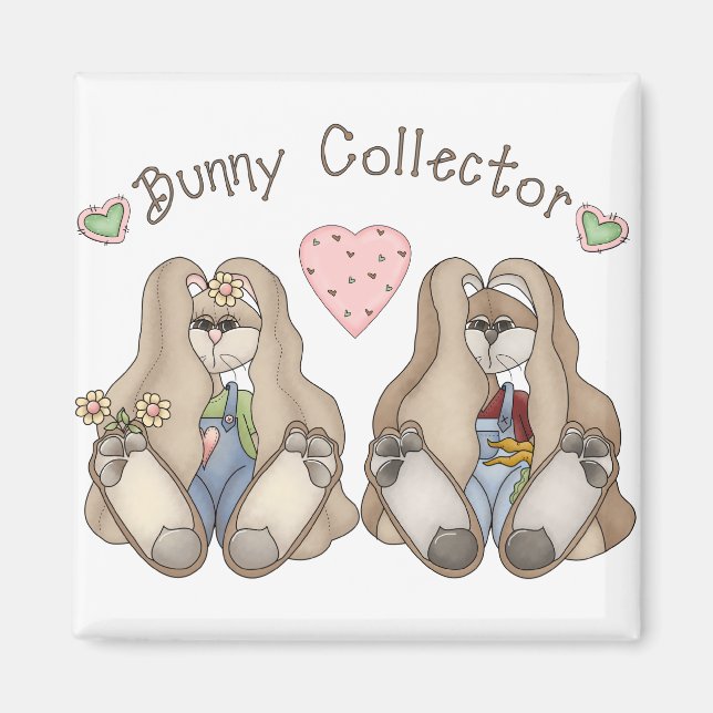 Bunny Collector Magnet (Front)