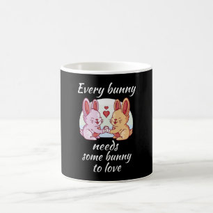 Bunny Couple Love Heart Easter Lovers Coffee Mug