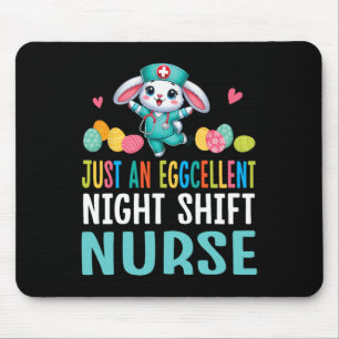Bunny Dance Easter Eggs Just An Eggcellent Night S Mouse Pad