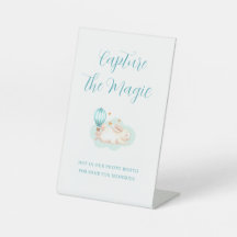 Bunny Dreams blue baby shower