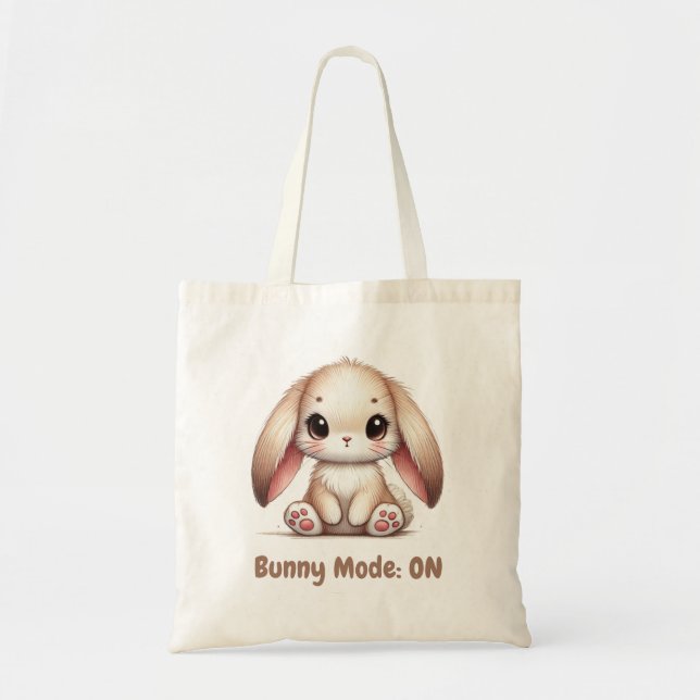 Bunny Eared Wonder Tote Bag (Front)