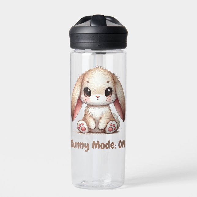 Bunny Eared Wonder Water Bottle (Front)