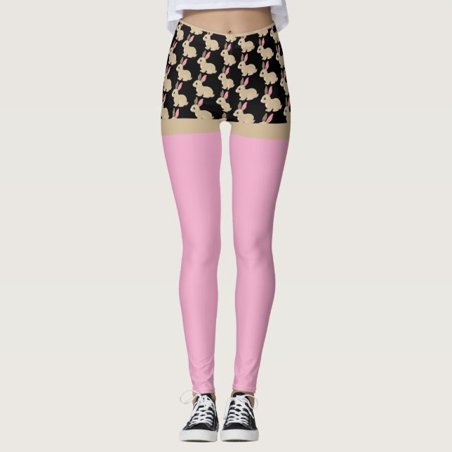 "BUNNY EARS" - ACTIVEWEAR LEGGINGS (Front)