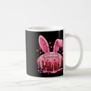 Bunny Ears American Footll Fan Funny Easter Bunny  Coffee Mug