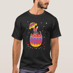 Bunny Ears Eggs Costume Cute Easter Day Graphic Ch T-Shirt
