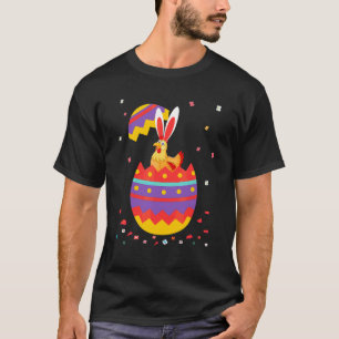 Bunny Ears Eggs Costume Cute Easter Day Graphic Ch T-Shirt
