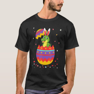 Bunny Ears Eggs Costume Cute Easter Day Graphic Cr T-Shirt
