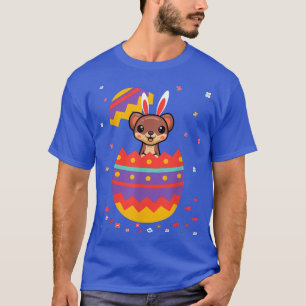 Bunny Ears Eggs Costume Cute Easter Day Graphic We T-Shirt