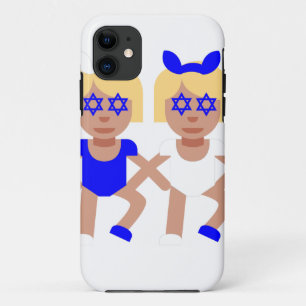 bunny ears hanukkah iPhone 11 case