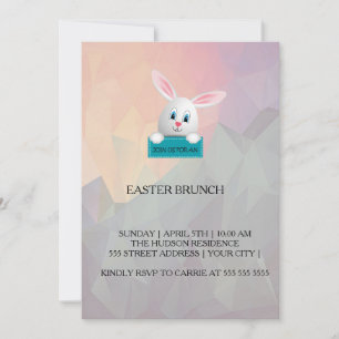 Bunny - Easter Invitation