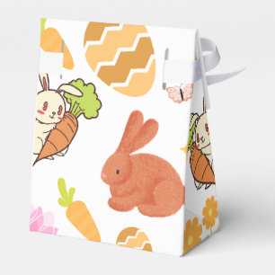 Bunny Easter Thank You Birthday Party Favours Favour Box