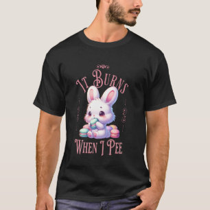 bunny Edgy Humour Graphic Tees Funny T-Shirts Men 