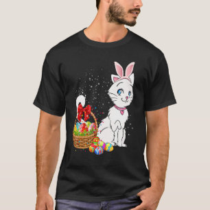 Bunny Eggs Costume  Mens Womens Kids Cute Cat East T-Shirt