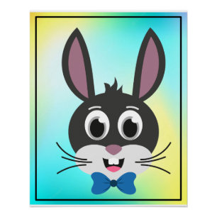Bunny Face Boy-32886 Poster