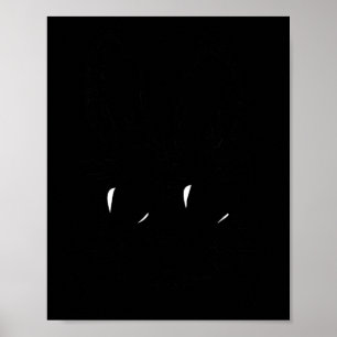 Bunny Face With Sungles For Men Boys Kids Easter D Poster