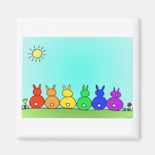 Bunny Family Magnet