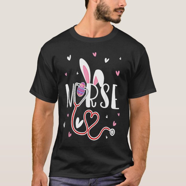 Bunny  for Dad Nurse Doctor T-Shirt (Front)
