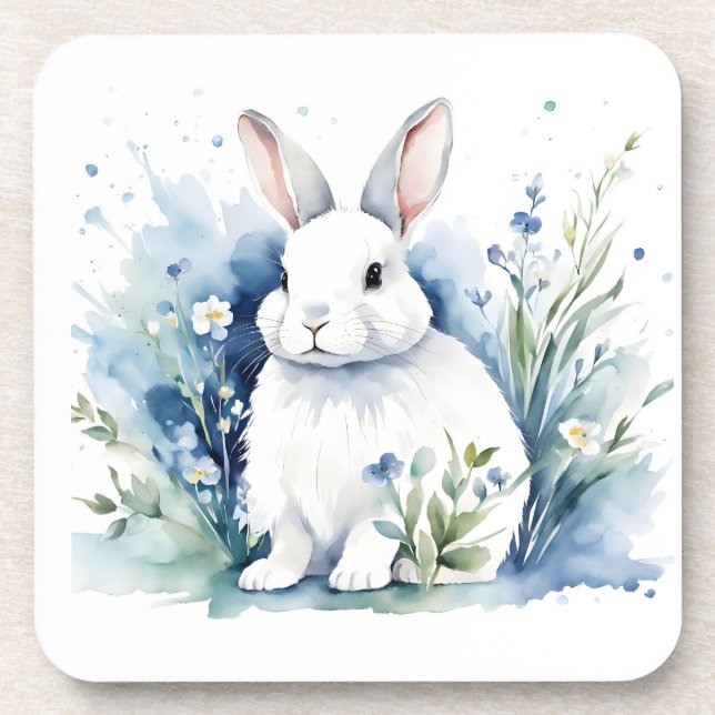 bunny for Easter Coaster (Front)