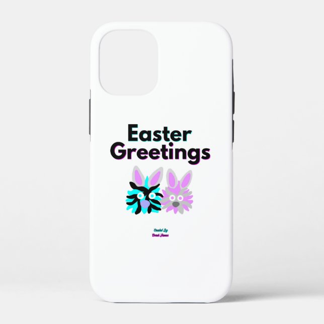 Bunny Fuzzies Apple iPhone 12 Mini Case (Back)