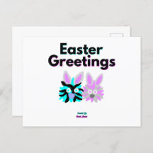 Bunny Fuzzies Postcard