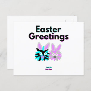 Bunny Fuzzies Postcard