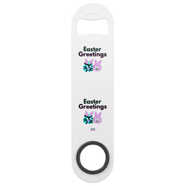 Bunny Fuzzies Speed Bottle Opener (Front)