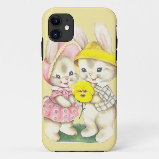 Bunny Girl+Boy Case-Mate iPhone Case (Back)